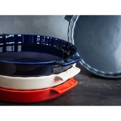 Peugeot Moule à Tarte Céramique Bleu 30 Cm -Boutique Silikomart 201202 2 2 Moule a tarte ceramique bleu 30 cm Peugeot