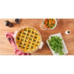 Peugeot Tourtière Céramique écru 28 Cm -Boutique Silikomart 201203 1 3 Tourtiere ceramique ecru 28 cm Peugeot