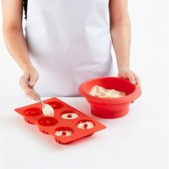 Lekue Moule Silicone 6 Minis Kouglofs 90 Ml -Boutique Silikomart 511121 2 2 Moule silicone 6 minis kouglofs 90 ml Lekue