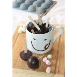 Plaque Silicone 12 Petits Dômes -Boutique Silikomart 512097 2 3 Plaque silicone 12 petits domes Ard Time