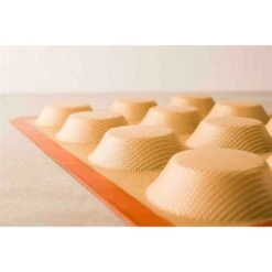 Plaque De 12 Empreintes Tartelettes -Boutique Silikomart 512188 2 2 Plaque de 12 empreintes tartelettes Silpat