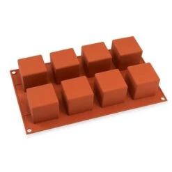Silikomart Plaque Silicone 8 Cubes