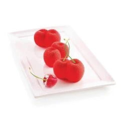 Silikomart Moule Silicone 6 Mini Gâteaux Rosso Ciliegia