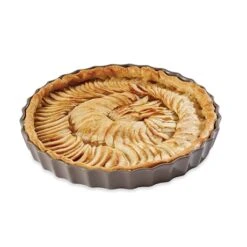Moule à Tarte En Céramique 27 Cm Taupe -Boutique Silikomart 52012 2 4 Moule a tarte en ceramique 27 cm taupe Mathon