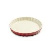 Moule à Tarte En Céramique 24 Cm Rouge -Boutique Silikomart 52015 0 2 Moule a tarte en ceramique 24 cm rouge Mathon