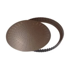 Tourtière Fond Amovible Perforé Antiadhérent 20 Cm