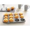 Plaque 12 Muffins Acier Revêtement Antiadhérent 35,5 Cm -Boutique Silikomart 544003 0 3 Plaque 12 muffins acier revetement antiadherent 35 5 cm Mathon