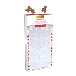 Moule Rigide Chocolat Noël -Boutique Silikomart 561000 1 3 Moule rigide chocolat Noel Scrapcooking