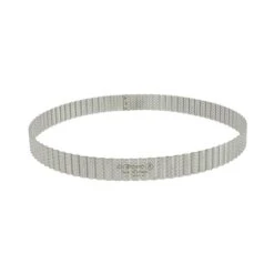 De Buyer Cercle à Tarte Perforé Cannelé Acier Inoxydable 32 Cm