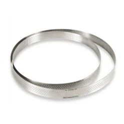 Boutique Silikomart -Boutique Silikomart 573114 1 2 Cercle a tarte rond perfore 28 5 cm De Buyer