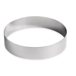 Cercle à Vacherin Inox 28 Cm