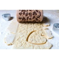 Patisse Mini Rouleau En Bois De Décoration Noël -Boutique Silikomart 580010 2 5 Mini rouleau en bois de decoration Noel Patisse