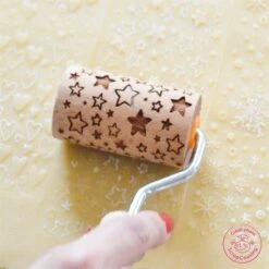 3 Mini Rouleaux Empreintes En Bois Interchangeables -Boutique Silikomart 580018 3 3 3 mini rouleaux empreintes en bois interchangeables Scrapcooking